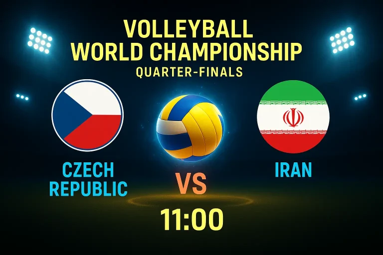 پیش بینی و شرط بندی والیبال جمهوری چک ایران 3 مهر 1404