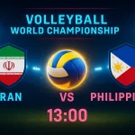 نتیجه نهایی والیبال ایران و فیلیپین 27 شهریور 1404