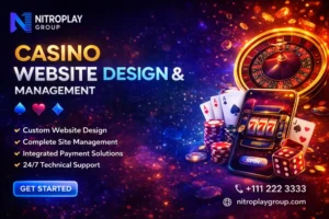 طراحی سایت کازینو آنلاین و شرط بندی با نیتروپلی گروپ