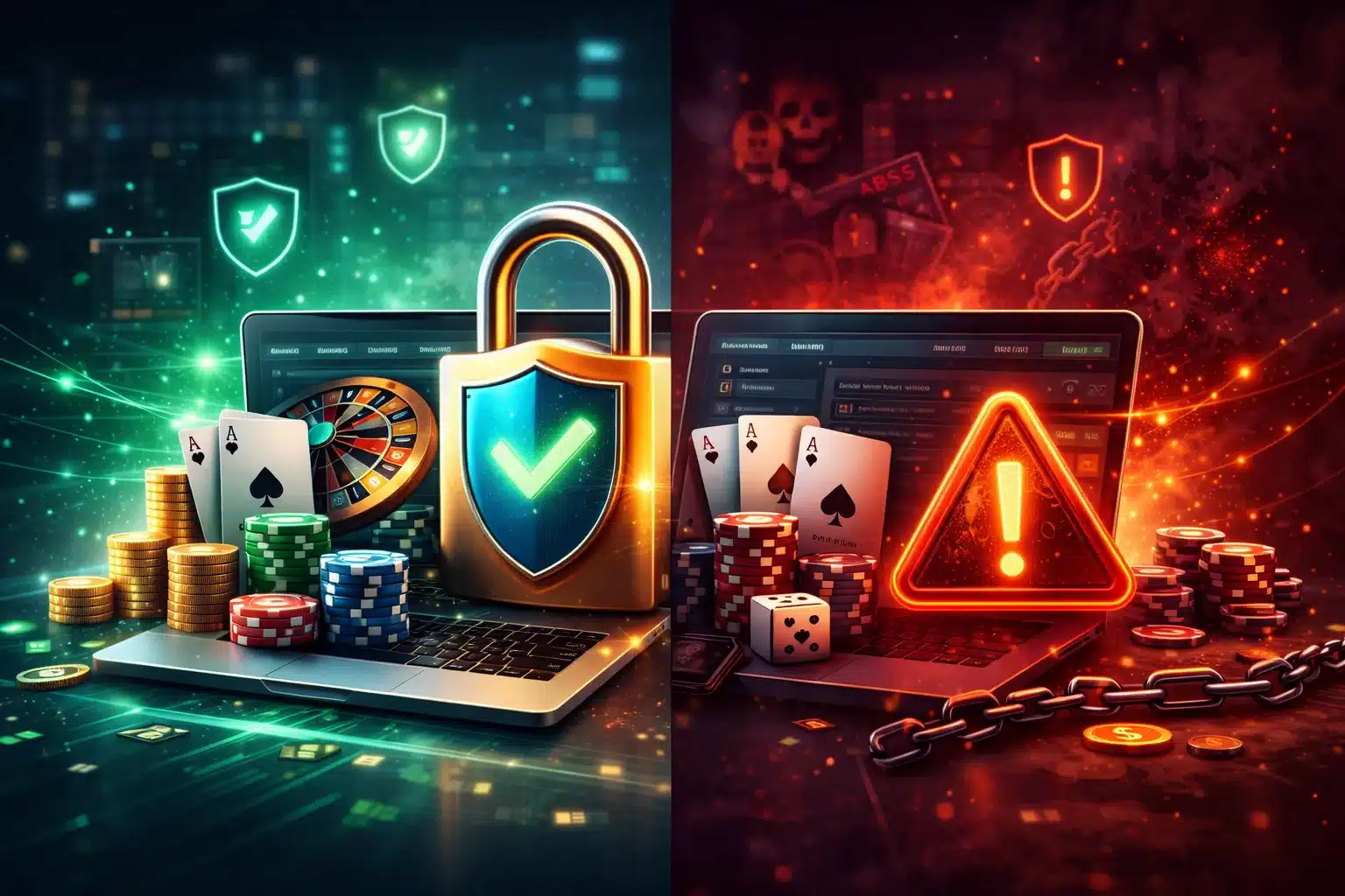 چگونه سایت های شرط بندی معتبر را از کلاهبرداری تشخیص دهیم؟ 2 بررسی مجوزها و لایسنس سایت های شرط بندی