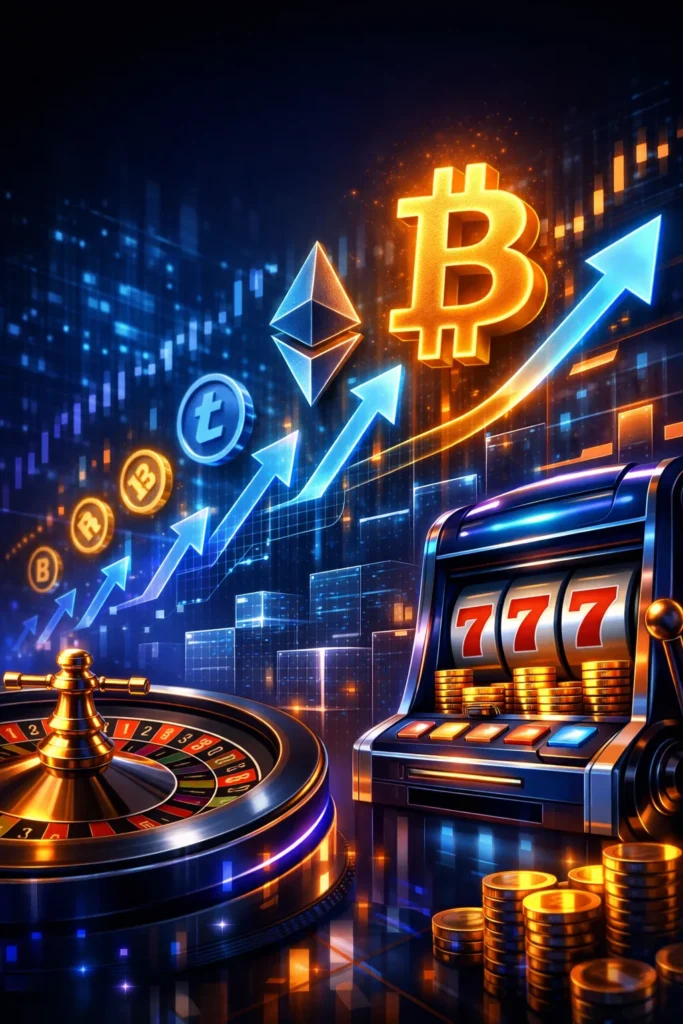 رشد کازینوهای آنلاین کریپتویی 2026