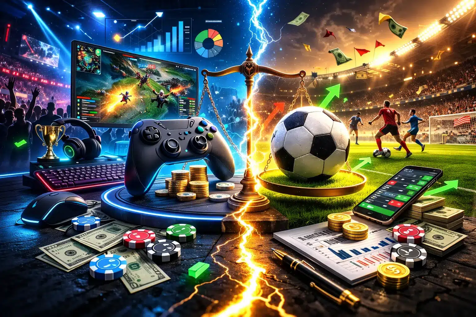 شرط بندی Esports چیست و چقدر سود دارد؟ 2 محبوب ترین بازی های Esports برای شرط بندی