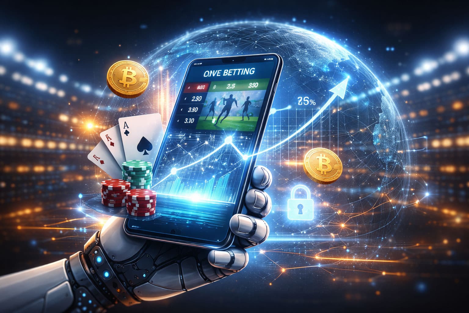 تاثیر هوش مصنوعی بر آینده شرط بندی آنلاین 3 آینده شرط بندی آنلاین در 5 سال آینده