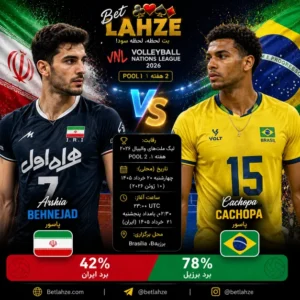والیبال برزیل مقابل ایران؛ ترکیب، پیش بینی 21 خرداد 6 والیبال برزیل مقابل ایران؛ ترکیب، پیش بینی 21 خرداد